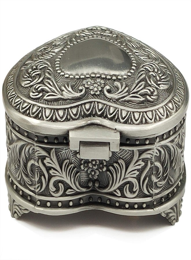 falado Emboss Alloy Metal Music Box Wind Up and Golden Movement Music Box for Christmas/Birthday/Valentine's Day/Mother's Day (HeartShaped,Songs:Romeo and Juliet) - Image 3